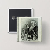 「CadburyのCocoaのための広告 缶バッジ (正面&裏面)