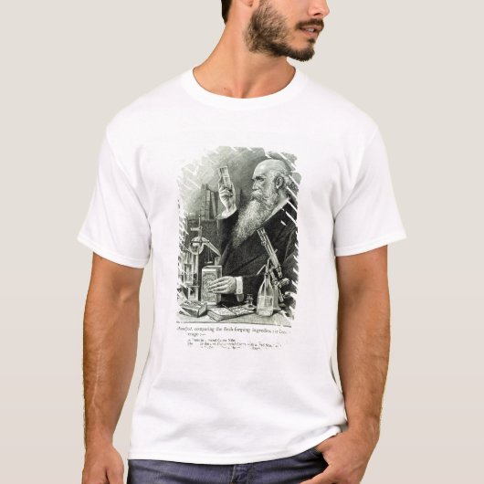 「CadburyのCocoaのための広告 Tシャツ (正面)