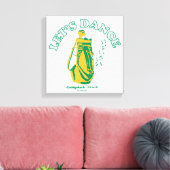 Caddyshack | Let's Dance キャンバスプリント (インサイチュ (リビング))