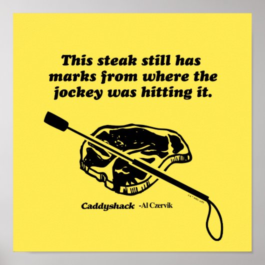 Caddyshack | This Steak Still Has Marks ポスター (正面)