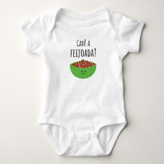 Cadê a feijoada? Brazilian Baby Shirt ベビーボディスーツ