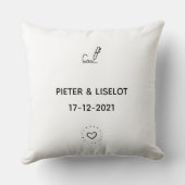 Cadeau geregistreerd partnerschap huis kopen クッション (裏面)