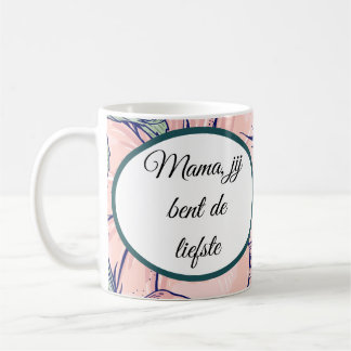 Cadeau mok voor de liefste mama met foto コーヒーマグカップ