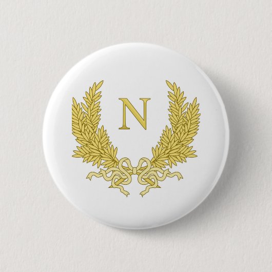Cadeau Napoléon Bonaparte : badge Napoléon 1er 缶バッジ (正面)
