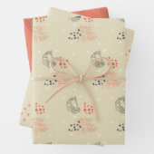 cadeau papier abstracte motieven ラッピングペーパーシート (インサイチュ)