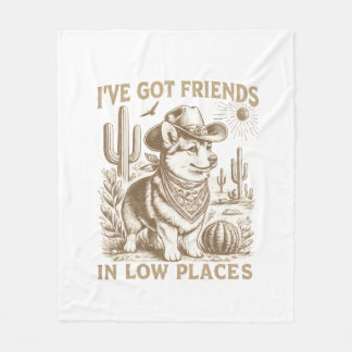 cadeau pour amateur de corgi フリースブランケット