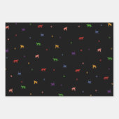 Cadeaupapier Vellen Se, cat, Christmas ラッピングペーパーシート (正面3)