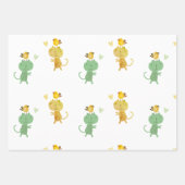 Cadeaupapier Vellen Set poesjes  ラッピングペーパーシート (正面2)