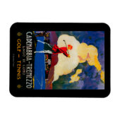 CadenabbiaTremezzoヴィンテージポスターヨーロッパ マグネット (横)