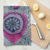 Cadent車輪の台所タオル キッチンタオル (四つ折り)