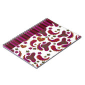 Caderno 80 paginas estampado ノートブック (左側)