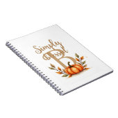 Caderno Ação de Graças ノートブック (右側)