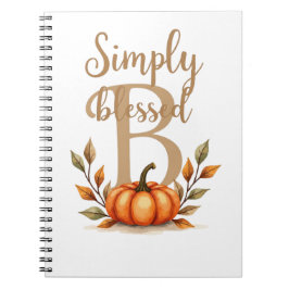 Caderno Ação de Graças ノートブック