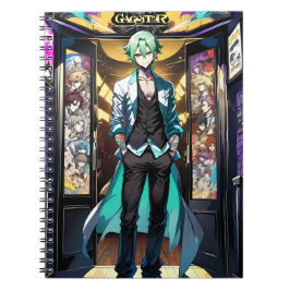 Caderno Anime Mistério no Centro ノートブック