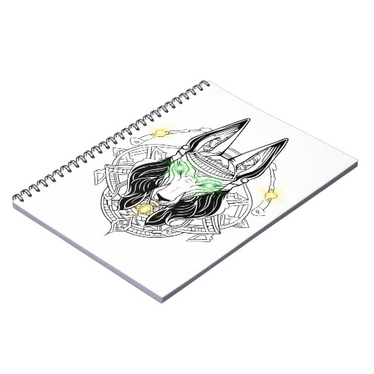 Caderno Anubis / Anubis Notebook ノートブック (左側)