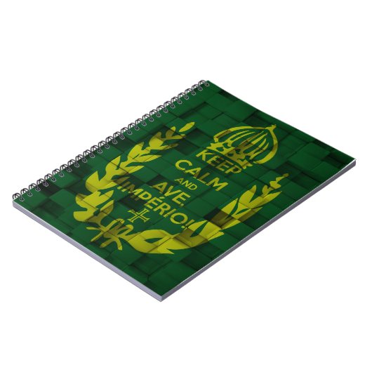 Caderno Ave, Império! ノートブック (左側)