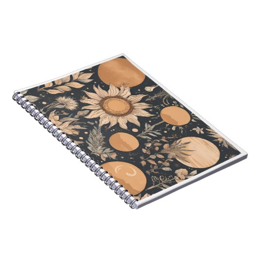 Caderno boho chic ノートブック (右側)