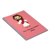 caderno com frases de jesus ノートブック (右側)