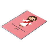 caderno com frases de jesus ノートブック (左側)