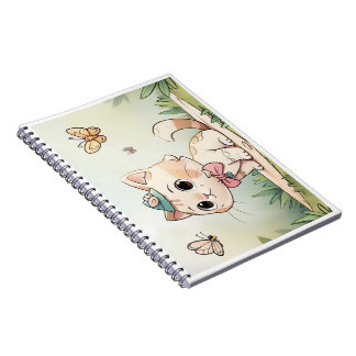 caderno com gatinho fofo ノートブック