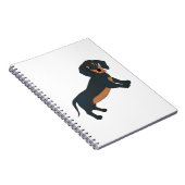 Caderno Dachshund ノートブック (右側)