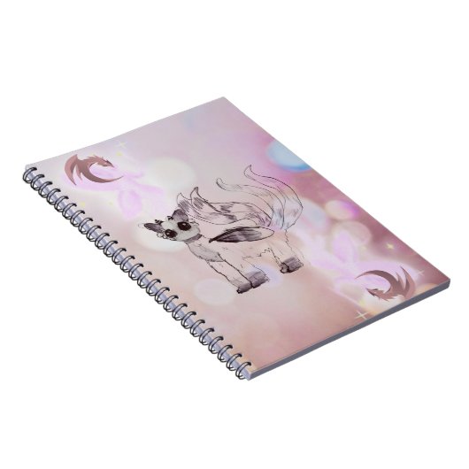 Caderno Dragão Mágico com Capa Fantástica – Ideal ノートブック (右側)