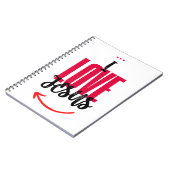 Caderno espiral ノートブック (左側)