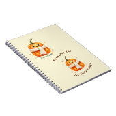 Caderno Espiral Abobrinha Feliz ノートブック (右側)
