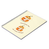 Caderno Espiral Abobrinha Feliz ノートブック (左側)
