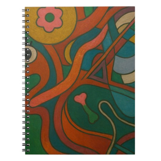 Caderno Espiral com ARTES ノートブック (正面)
