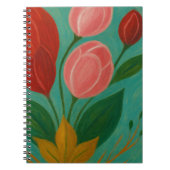 Caderno Espiral com Foto ノートブック (正面)