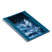 caderno espiral com foto borboleta ノートブック (右側)