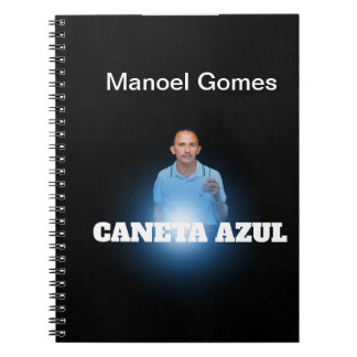 Caderno Espiral com Foto CANETA AZUL ノートブック