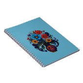Caderno Espiral com Foto flores  ノートブック (右側)