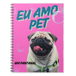 Caderno Espiral com Foto Pet ノートブック