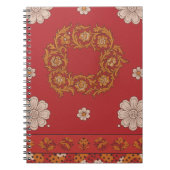 Caderno Espiral com Foto red ノートブック (正面)