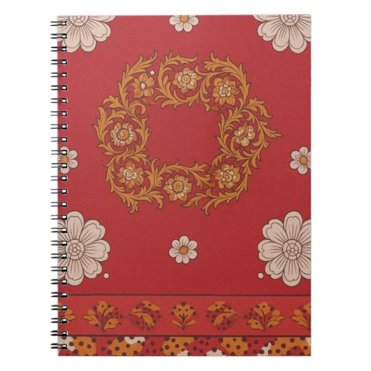 Caderno Espiral com Foto red ノートブック (正面)