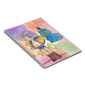 Caderno Espiral Huntrix – Rumi e Tiger Cat ノートブック (右側)