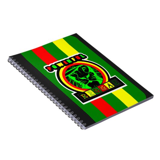 caderno espiral Powerful Reggae ノートブック (右側)