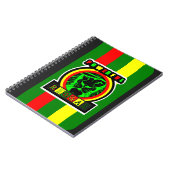 caderno espiral Powerful Reggae ノートブック (左側)