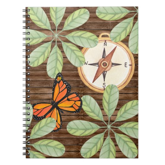 Caderno Folhas ノートブック (正面)