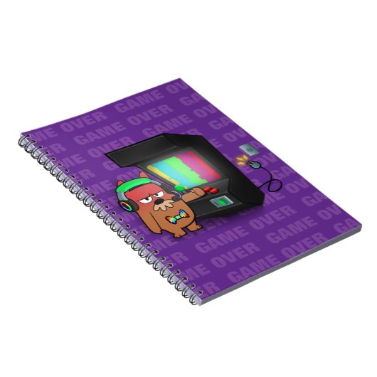 Caderno "Game Over" ノートブック (右側)