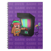 Caderno "Game Over" ノートブック (正面)