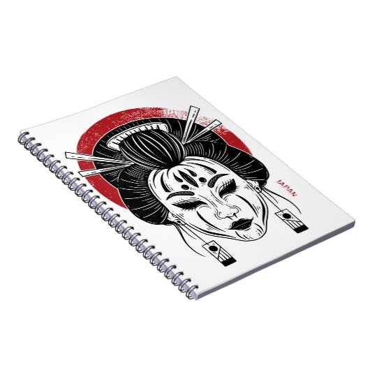 Caderno Gueixa/ notebook gueixa/ japão  ノートブック (右側)