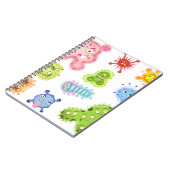 caderno Microbiologia - Biomedicina ノートブック (左側)