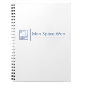 Caderno Mon Space Web ノートブック (正面)