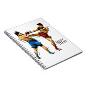 Caderno Muay Thai / Thai Boxing ノートブック (右側)