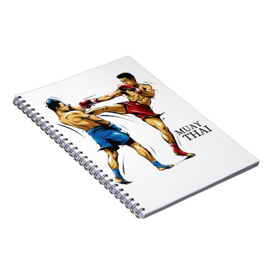 Caderno Muay Thai / Thai Boxing ノートブック (右側)
