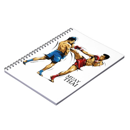 Caderno Muay Thai / Thai Boxing ノートブック (左側)