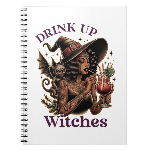 Caderno (Notebook) Beba Com As Bruxas ノートブック (正面)